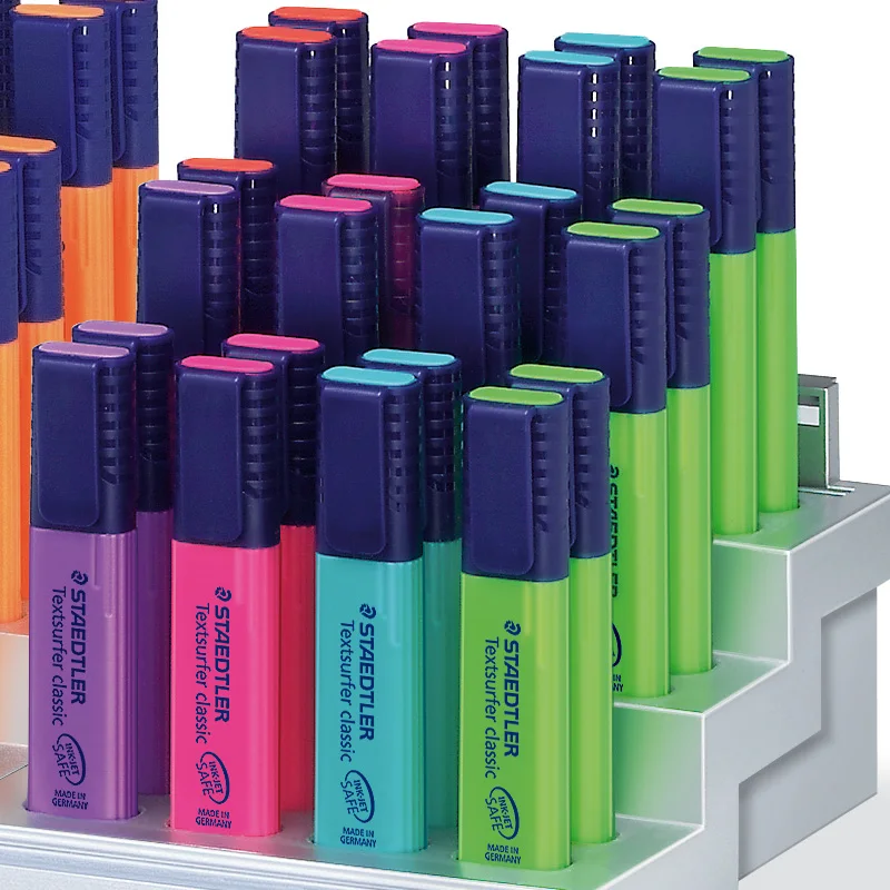 STAEDTLER 364 текстовый чернильный напильник доступны школьные маркеры ручка