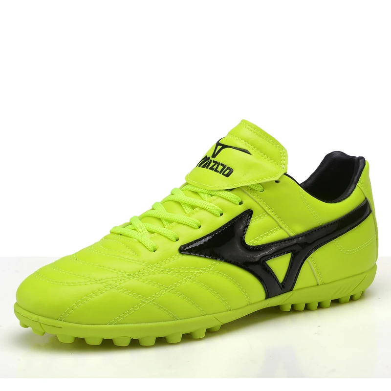 Zapatos de fútbol de las mujeres de los hombres zapatillas de fútbol TF Chuteira ligero botas de futbol chuteiras utdoor deporte fútbol azul 8,5 Zapatos de fútbol de las mujeres de los hombres zapatillas de fútbol TF Chuteira ligero botas de futbol chuteiras utdoor deporte fútbol azul 8,5