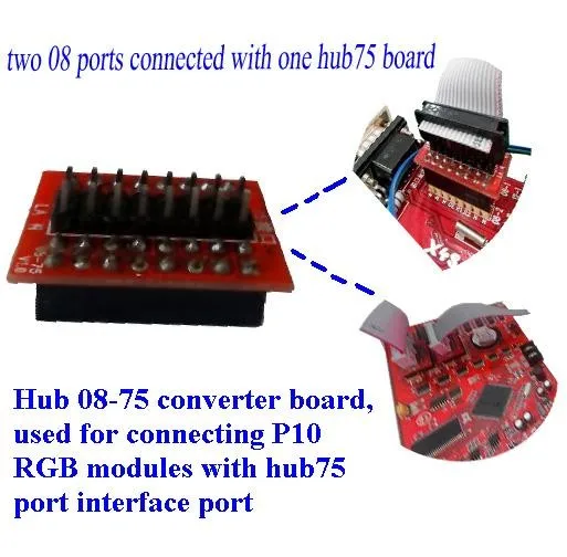 Калер HUB08-75 Калер адаптер pinboard конвертер для полного цветового эффекта матч XU4 X4E X4w X4S X6 X8 X8E X16 X16E x32 X32E X64 только
