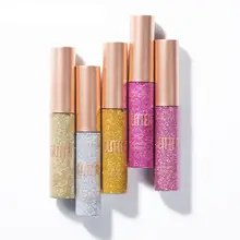 Langmanni жидкая подводка для глаз, ручка, блестящие тени для макияжа, хайлайтер, стойкий, легко носить, макияж, косметика для красоты, 10 цветов