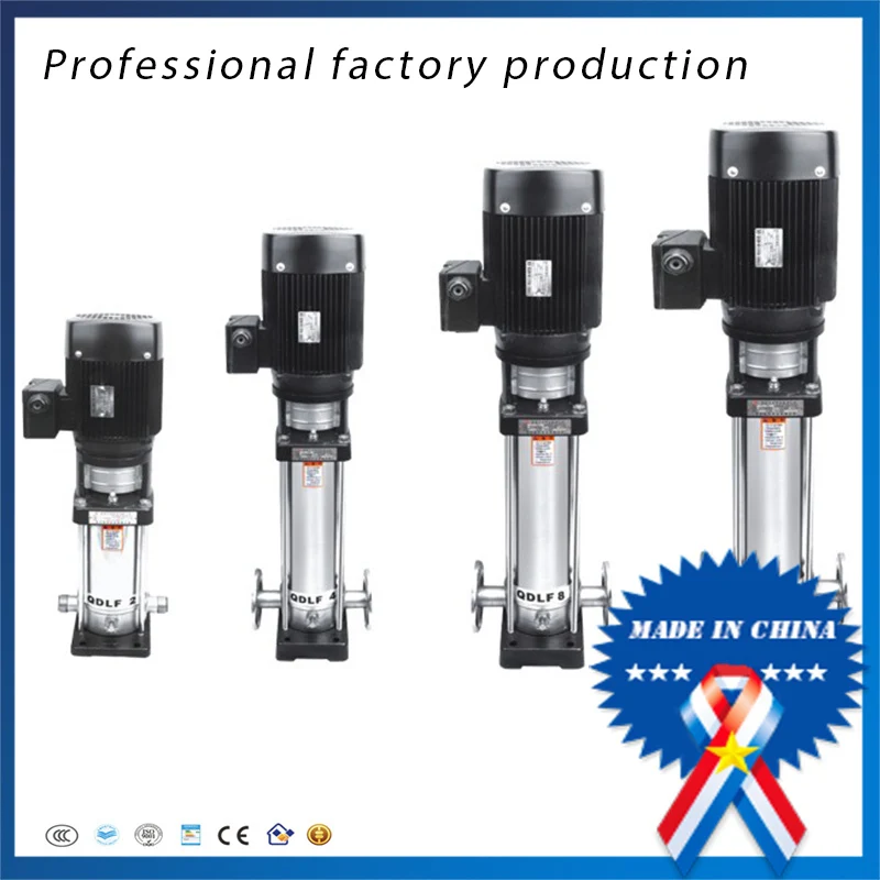 

9.19CDLF3-2 0.37kw 220v/380V vertical stainless steel multi-stage quality centrifugal pump