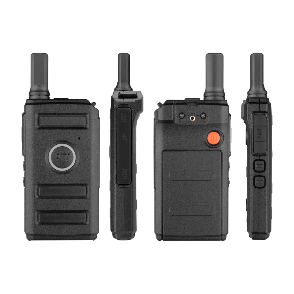 Двойной дизайн ключа PTT! ANYSECU мини радио мини-2 UHF400-470MHz 16CH Walkie Talkie для индустрии обслуживания