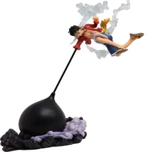 26cm Retail Box Anime One Piece Luffy Combat form PVC Action Figure Collection Model Toy