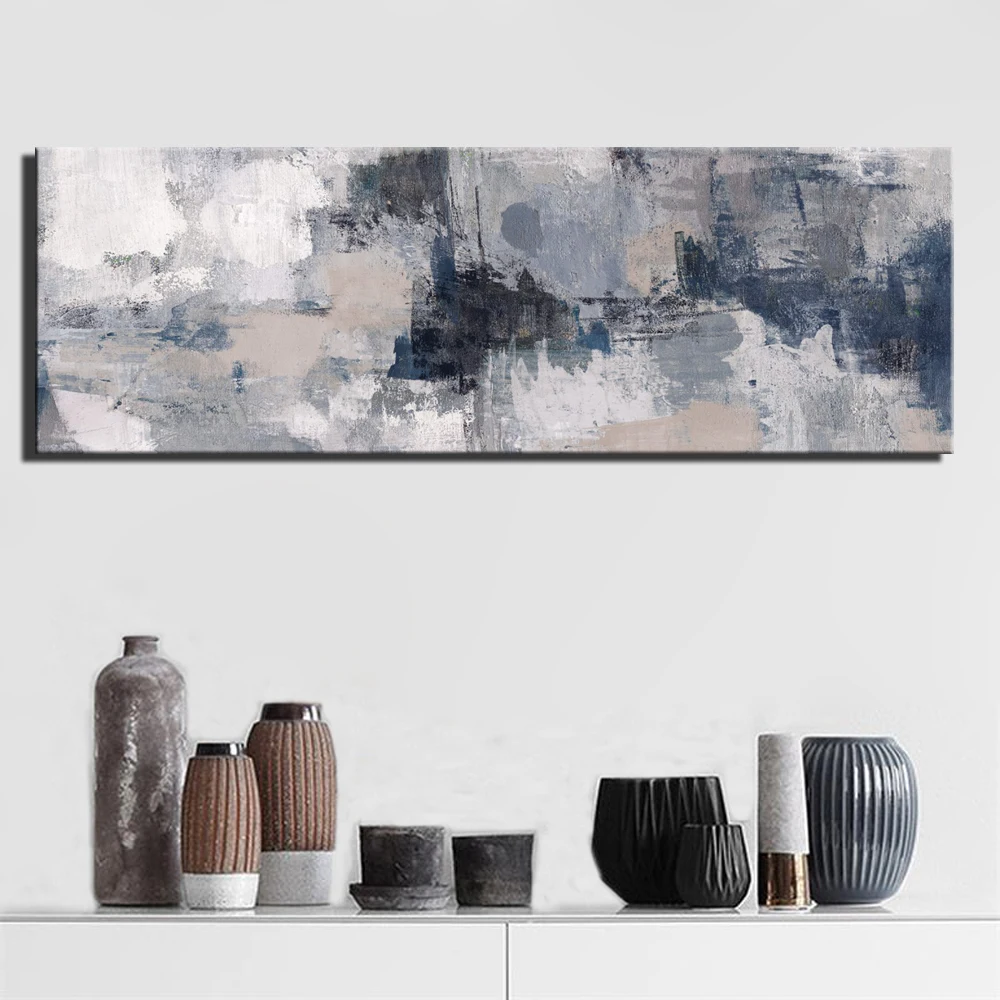 

Abstract Graffiti Wall Posters And Prints Large Size Light Color Landscape Cuadros Pictures Canvas Painting For Living Room Wall