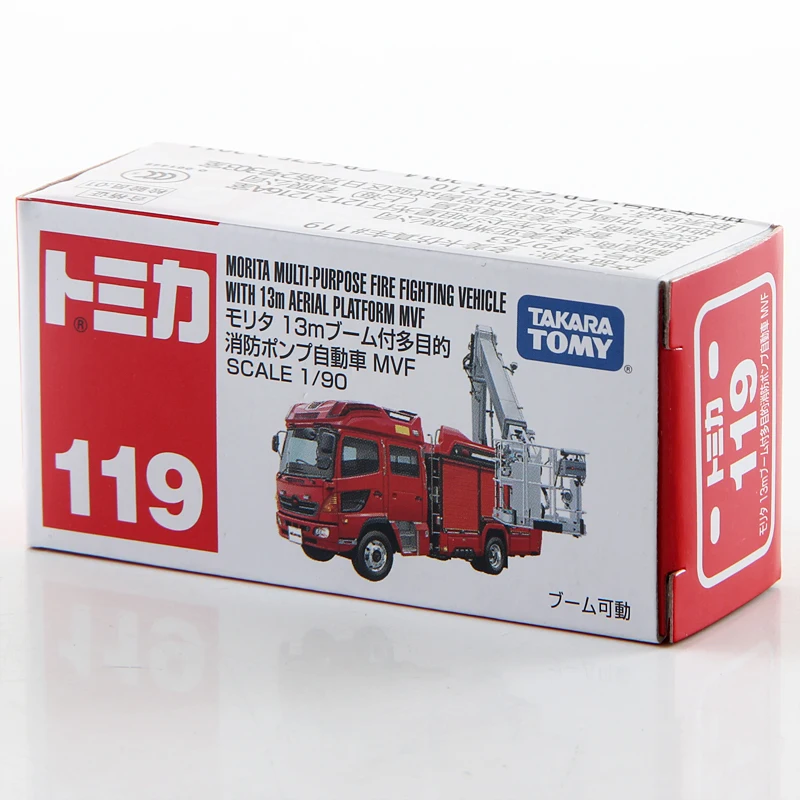 Takara Tomy Tomica 1/90 MORITA MULTI-PURPOSE FIRE FIGHTING VEHICLE Metal Diecast Model Toy Car New in Box #119 | Игрушки и хобби