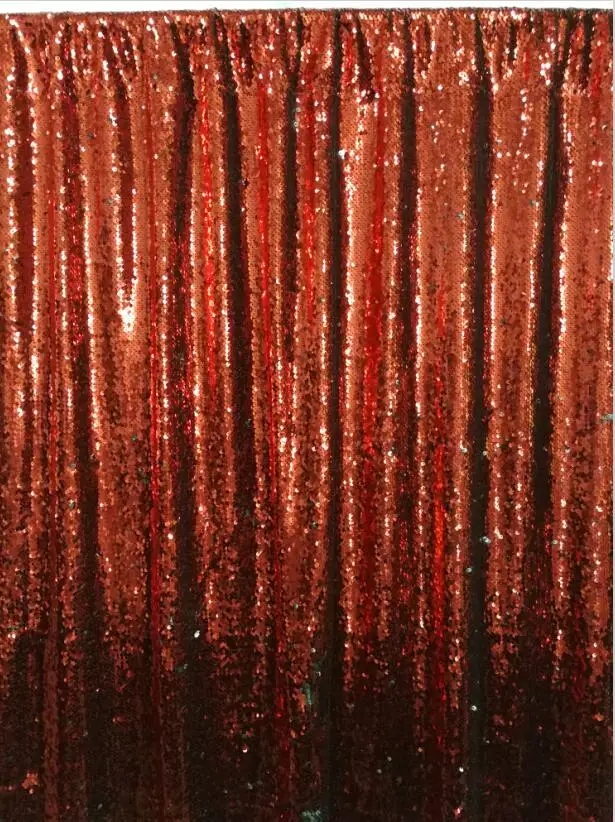 Red and Silver Большой Размеры 9x10ft белый и Серебряная Русалка обратимые блесток Шторы фон для свадьбы/Рождество/ год украшения-AR - Цвет: Red and Silver