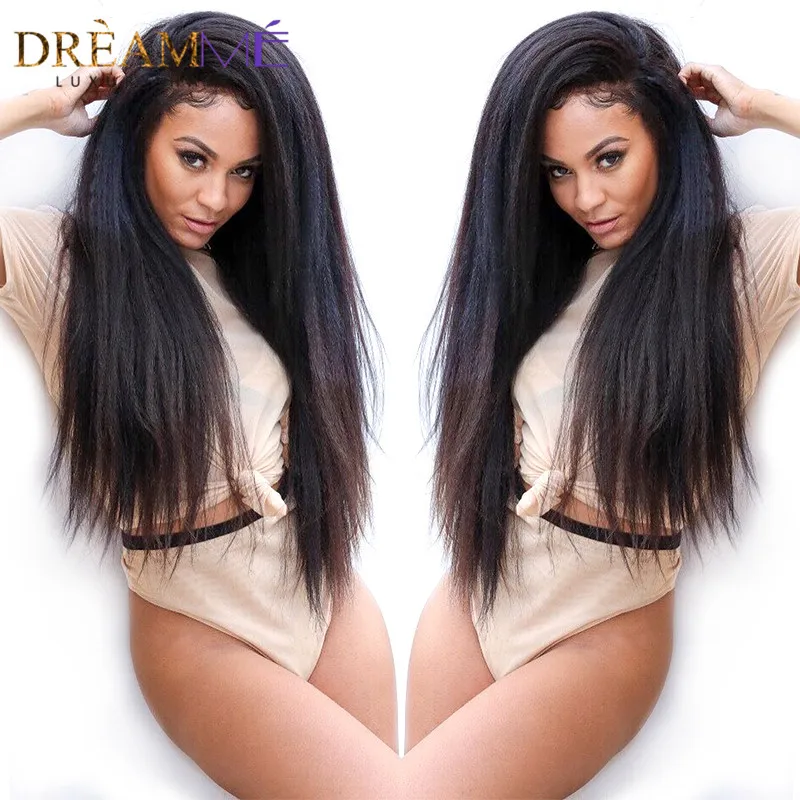 kinky straight human hair wigs (1)