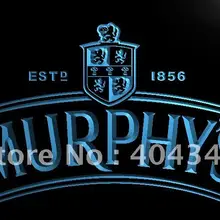 LE174-логотип пивного бара Мерфи светодиодный неоновый знак