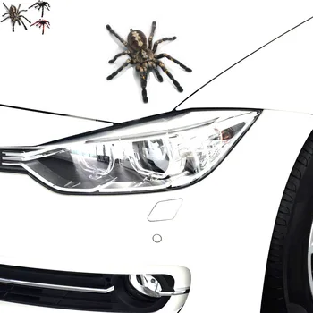 

Aliauto Car-styling 3D Cartoon Spider Funny Car Sticker and Decal for Motorcycle Bmw E46 Ford Focus Volkswagen Mercedes Renault