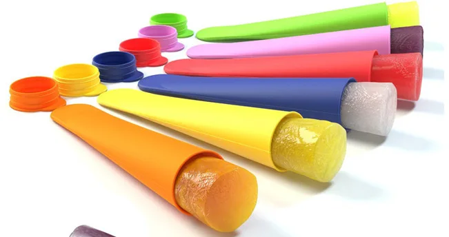 

Ice Cream Mold Push Up Ice Cube DIY Lolly Mould Silicone Ice Tray Pop Popsicle Frozen Maker Tools