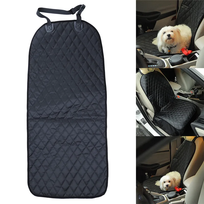 Pet Car Front Seat Cover Protector Waterproof Back Bench Seat Interior Travel Accessories Car Covers Mat With Safety Belt