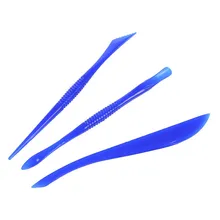 3 шт./лот моделирования Глина Инструменты для работы с глиной набор детей Пластилин Полимерная глина инструменты Polyform скульптуры гравировка цветочным узором инструмент для тиснения