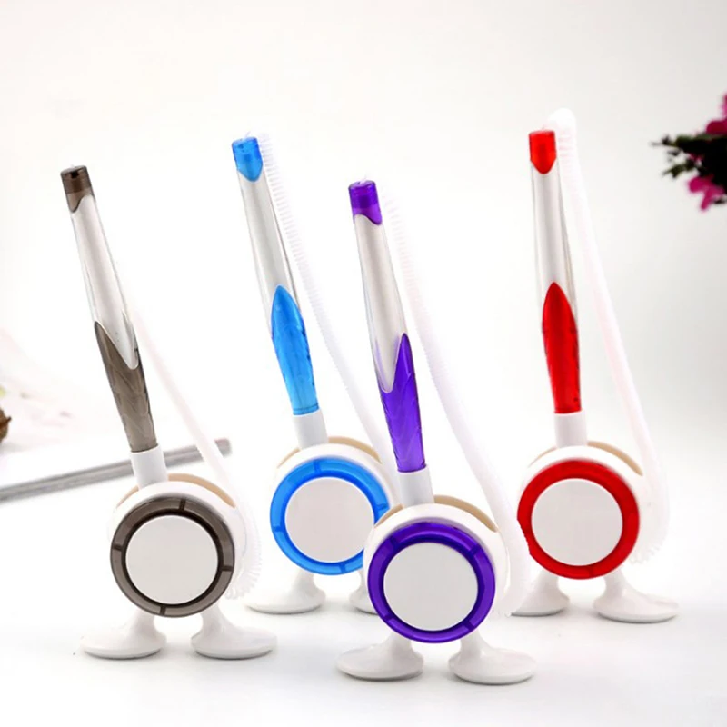 1PC 0.5mm Ballpoint Pen Desktop Counter Pens Student Stationery Paste