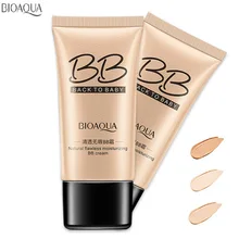 BIOAQUA натуральный BB крем отбеливающий увлажняющий маскирующий крем основа для макияжа женщин Макияж лица красота Косметика