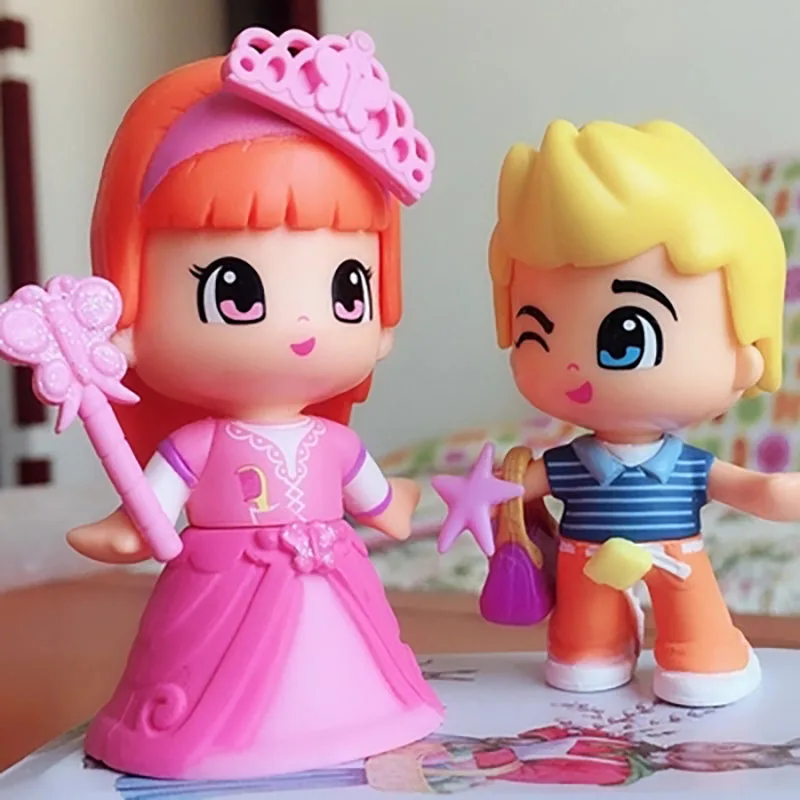 

High Quality Lovely Boneca Pinypon Scented Dolls Toys Detachable Kids Action Toy Figures Fashion Girl Doll Toys