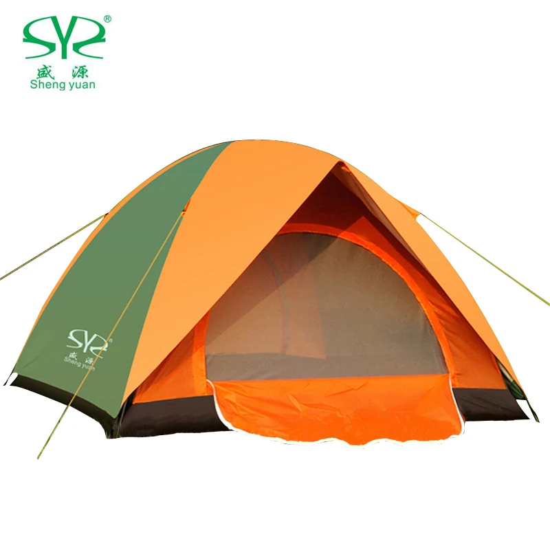 

Folding Camping Tent Double Layers Outdoor Fishing Tourist Tent Ultralight 1-2/3-4 Person Beach Tent Anti-UV Sun Shade Tent