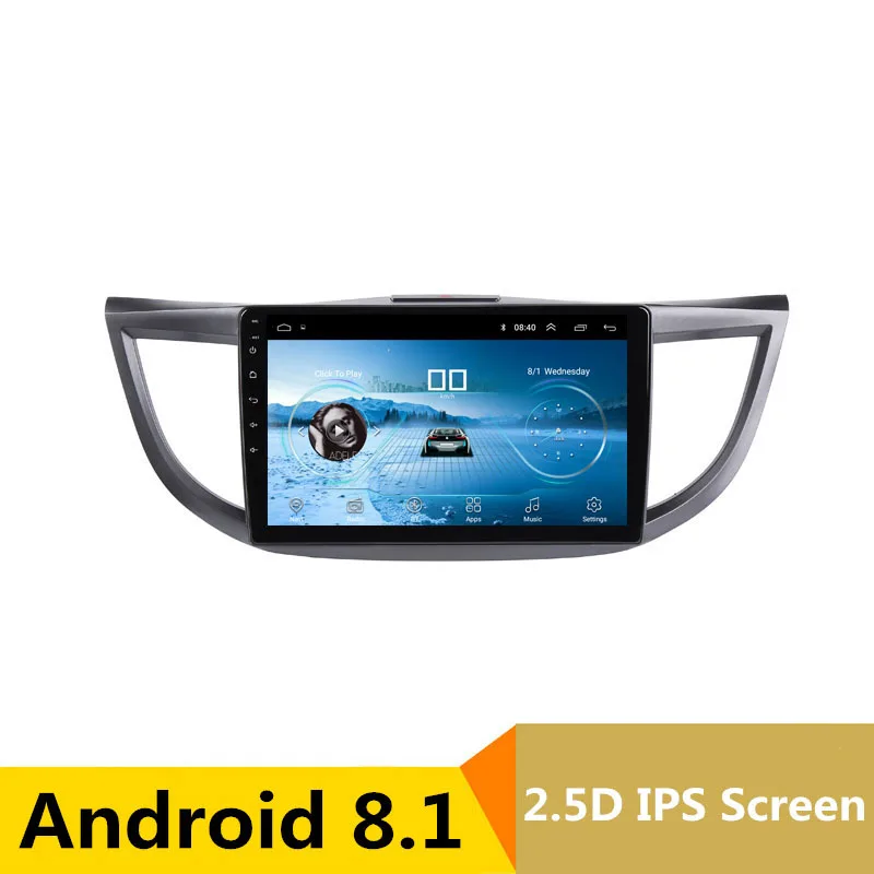 

10.1" Android 8.1 Car DVD Multimedia Player GPS For HONDA CRV 2012 2013 2014-2016 audio car radio stereo navigator bluetooth