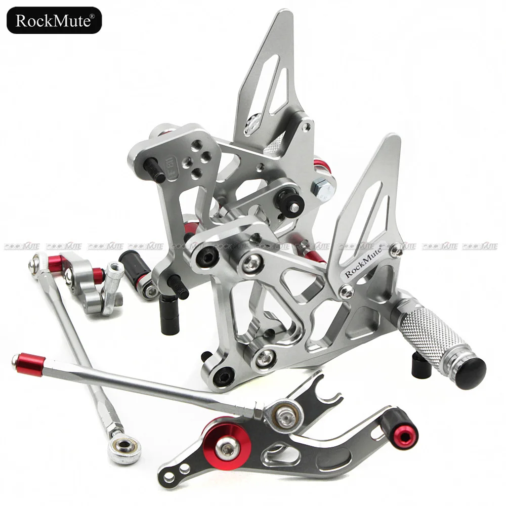 Titanium MV AGUSTA F3 675,800 2012-2017 CNC Motorbike Adjustable Foot Rests Rearsets