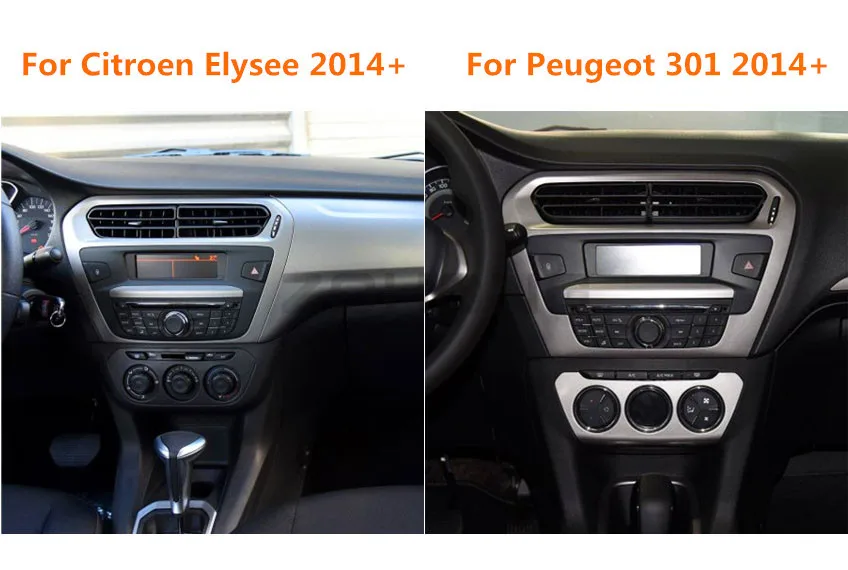 Perfect 10.2 inch Octa Core 2G+32GB Android8.1 Car GPS DVD Player for Citroen Elysee for Peugeot 301 Navigation Satnav Radio RDS BT WIFI 0