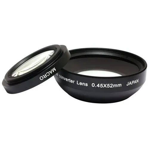 도매 가격 52mm 0.45x 와이드 앵글 & 매크로 변환 렌즈 0.45x 52 CANON 용 NIKON SONY 52MM LENS