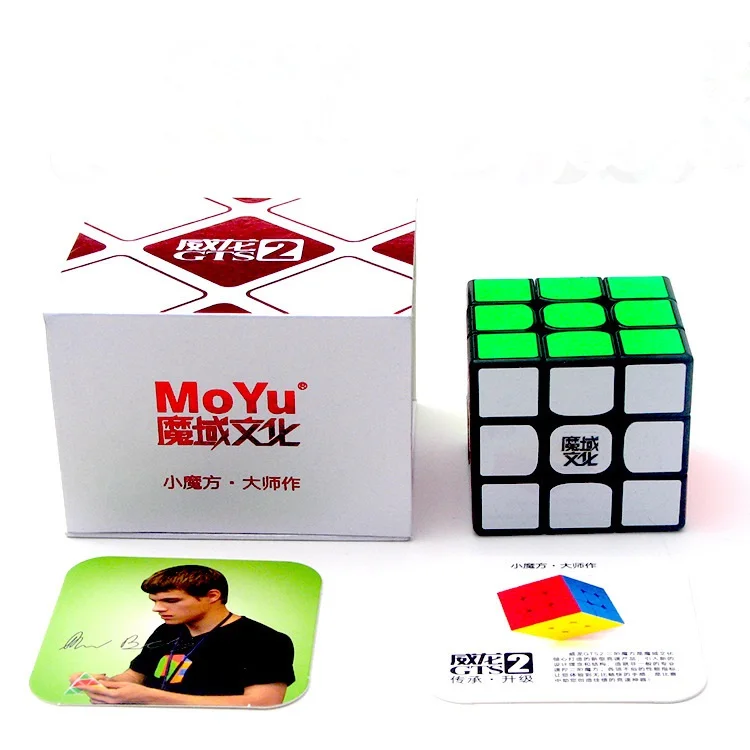 Moyu WeiLong GTS2 3X3X3 головоломка с быстрым кубом WeiLong GTS 2 для детей игрушки