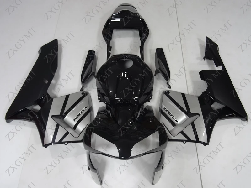 Тела Наборы для HONDA CBR1000 RR 2004-2005 черный, серебристый цвет Обтекатели CBR 1000 RR 2005 мотоциклов обтекателя CBR1000 RR 2004