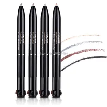 Дизайн 10 шт. Четыре цвета в одном долговечном водонепроницаемом многофункциональном надавливающем вращающемся карандаше для бровей OEM Фирменная Настройка