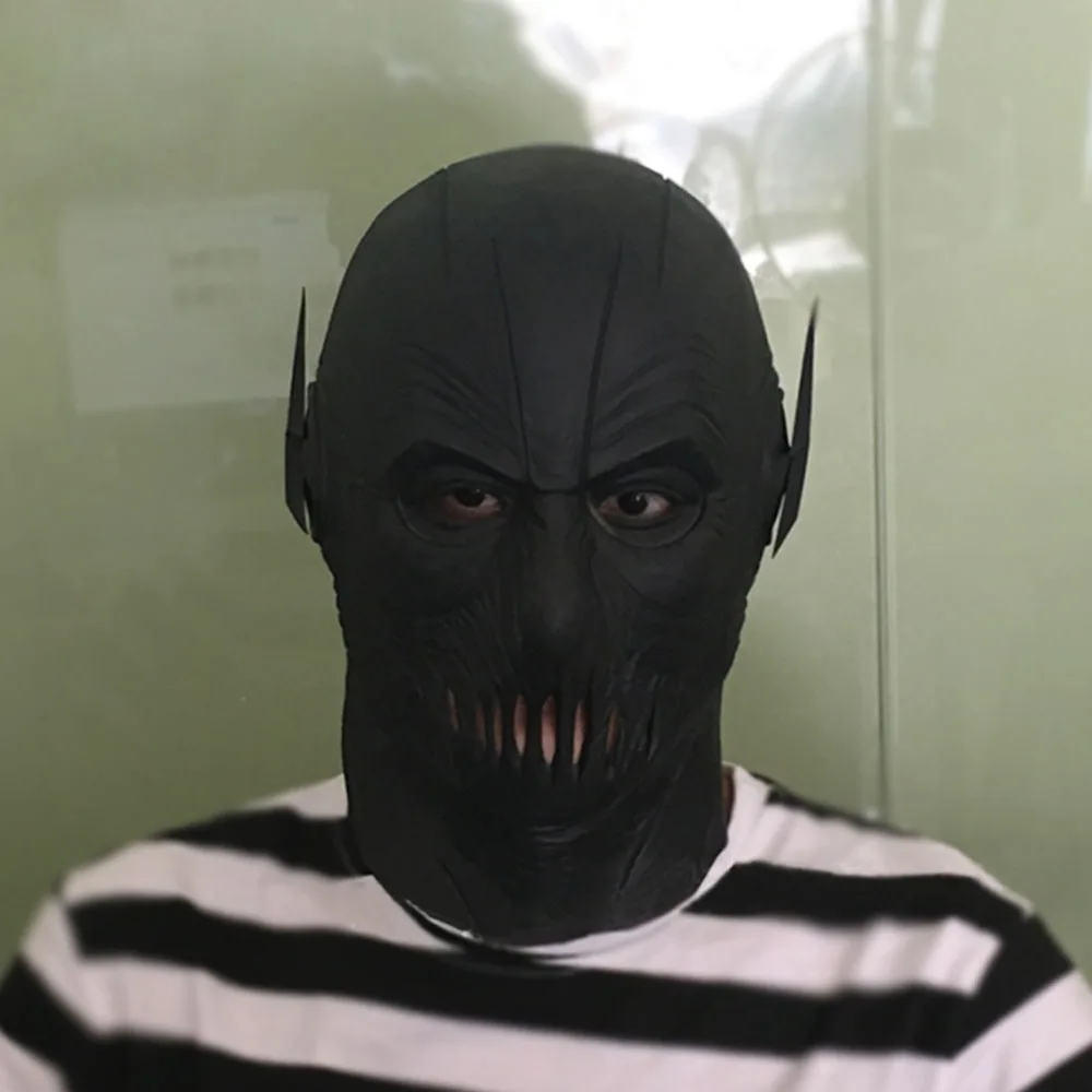 The Flash  Zoom Mask Hunter Zolomon Mask Cosplay Halloween Masquerade face helmet Props Gifts PVC Mask High Quality 5