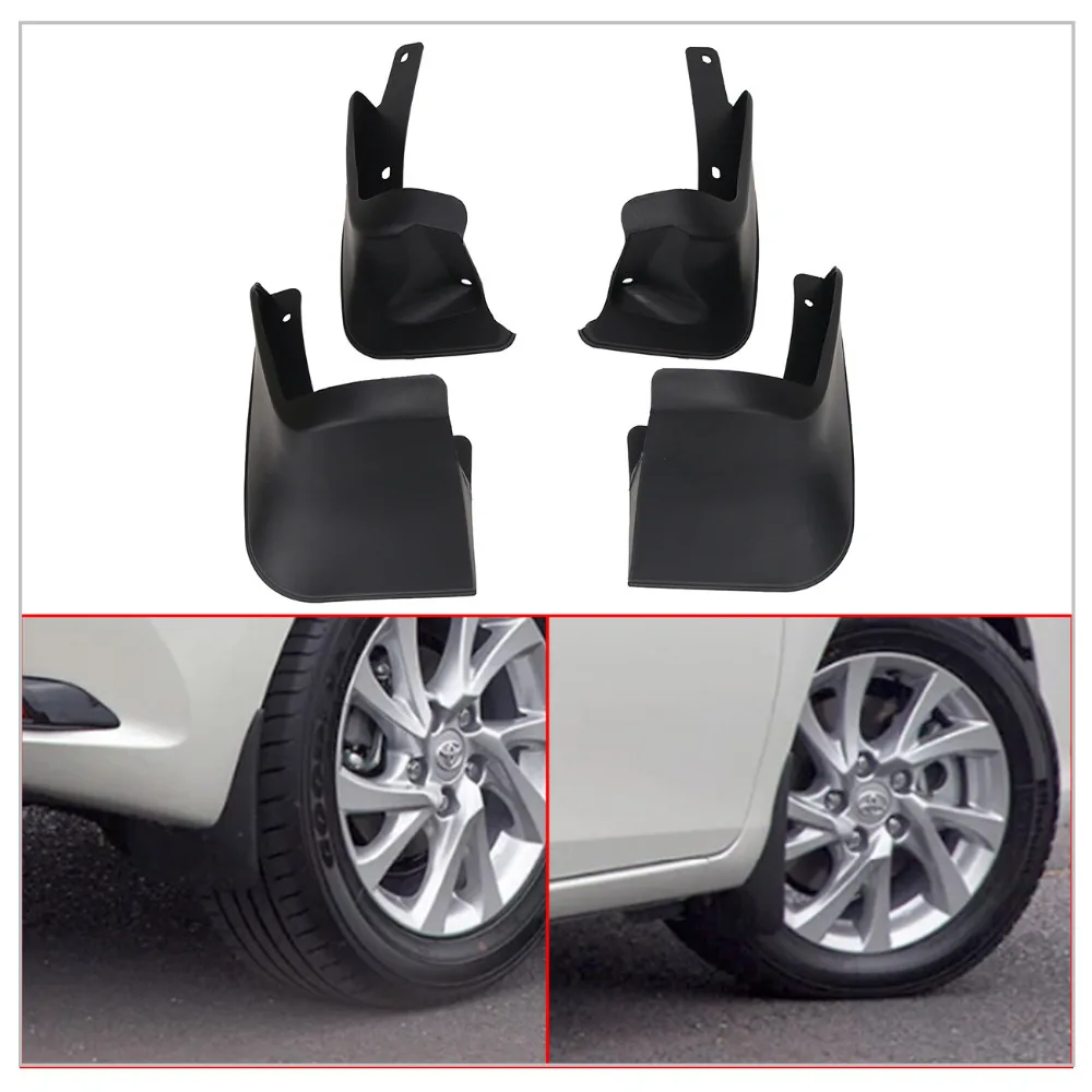 For Toyota Corolla Mud Flaps Rubber Front & Rear Splash Guar Mud Guards
