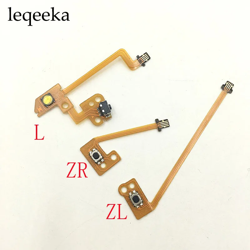 Replacement Part ZR ZL L Button Key Ribbon Flex Cable For Nintendo