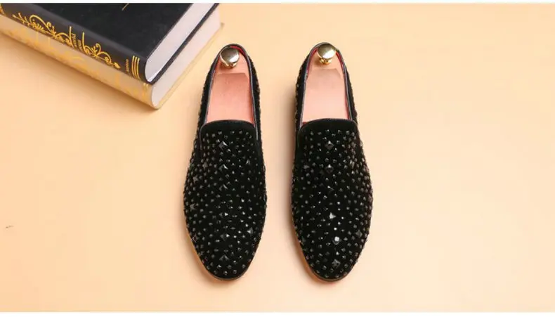 Men's Casual Shoes' Shoes Men Black Slip-On Summer Shoes Men Slip Mens Loafers Mens Loafers Flats Driving Shoe Size 46 47 48     (6)