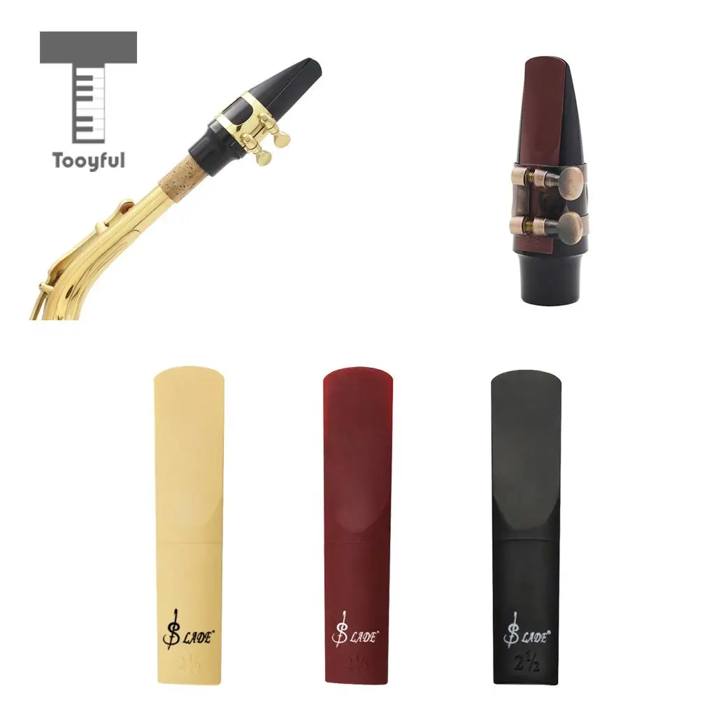 ABS Plastic Alto Sax Saxophone Reed 2.5 Strength for Wind Woodwind Instrument Parts