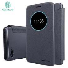 Оригинальный Nillkin Sparkle Искусственная Кожа Чехол Case для Lenovo zuk Z2 z 2 5.0 «flip case с бесплатный подарок