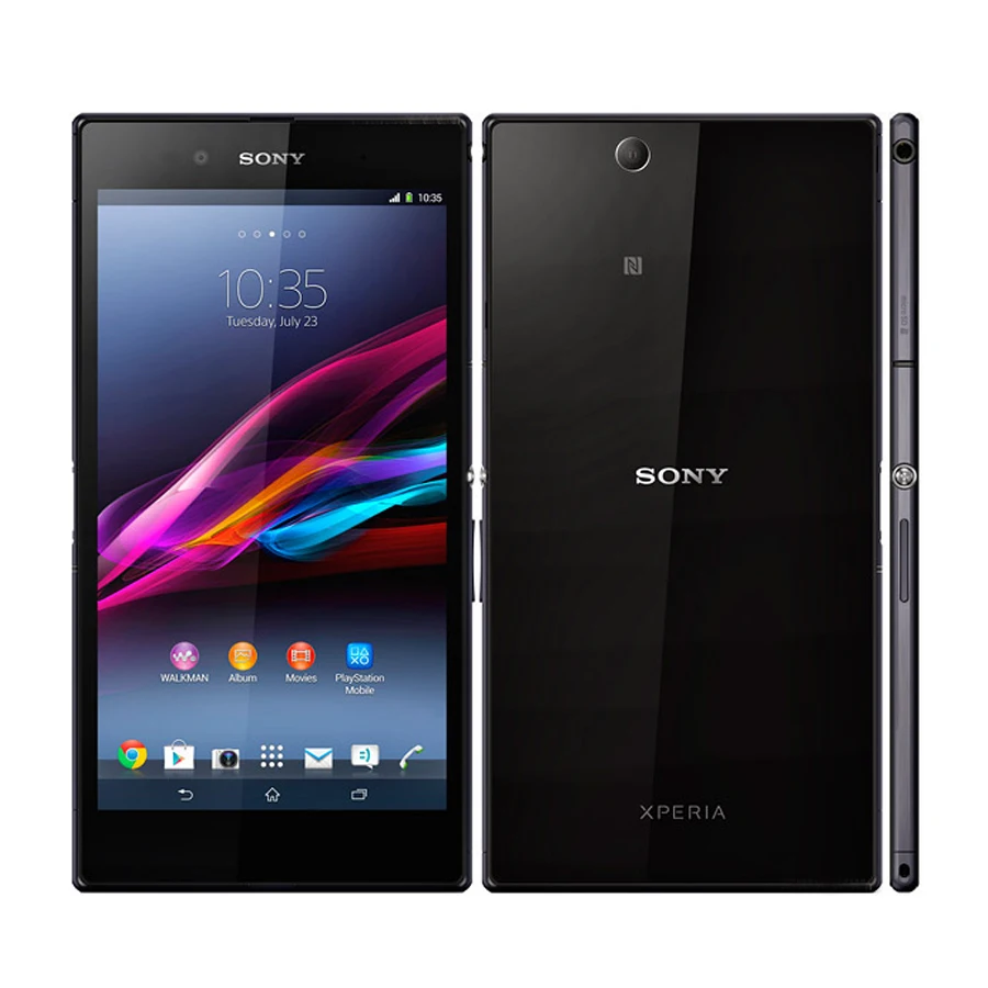 Мобильный телефон sony Xperia Z Ultra C6802 3G, 6,4 дюймов, 2 Гб ОЗУ, 16 Гб ПЗУ, четырехъядерный процессор, 3050 мАч, Android, одна sim-карта