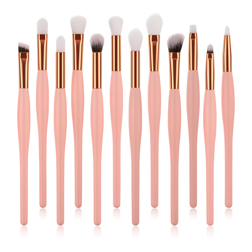 12 Pcs Makeup Brush Set Professional Cosmetics Makeup Brushes Synthetic