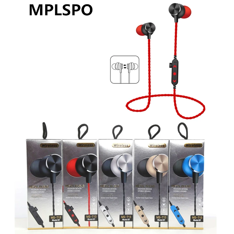 MPLSBO TF card slot MP3 Bluetooth Earphone Wireless Stereo Music Sports Earphone In-Ear Headset Noise Reduction With Mic Casque MPLSBO TF card slot MP3 Bluetooth Earphone Wireless Stereo Music Sports Earphone In-Ear Headset Noise Reduction With Mic Casque