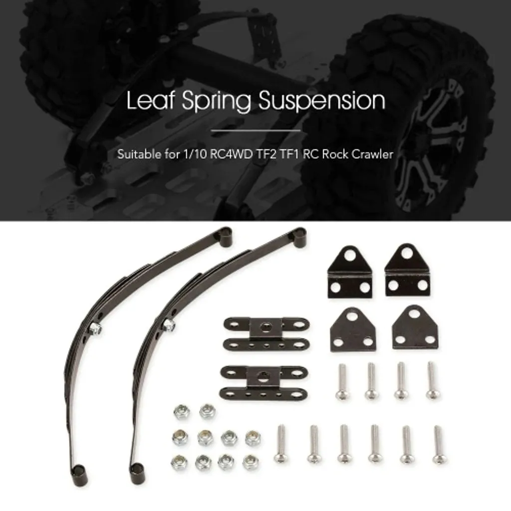 

1/10 Rock Crawler Hard Leaf Spring Suspension Steel Bar for RC4WD Tamiya Axial