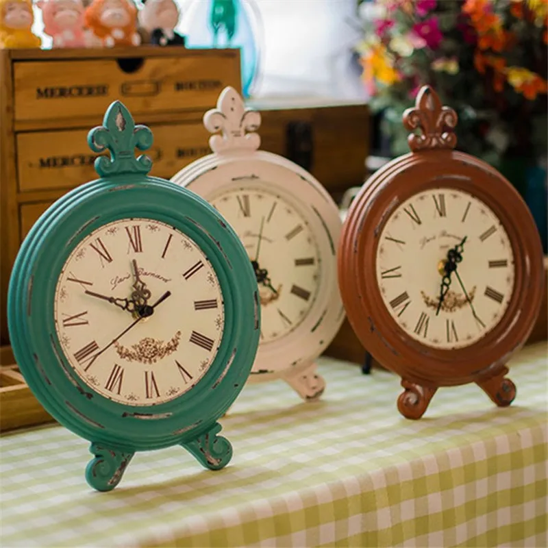 Деревянные часы NOOLIM Zakka деревянные винтажные пасторальные подарки для дома
