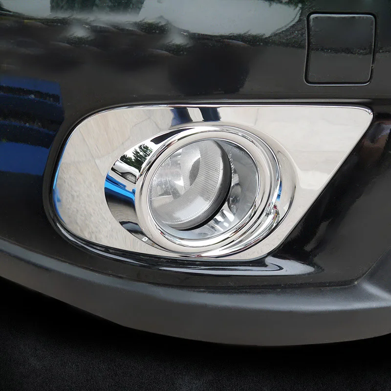 Для Dodge путешествие Fiat Freemont 2011- 2012 2013 хром передние противотуманные фары светильник тумана светильник бампер чехол накладка стайлинга автомобилей