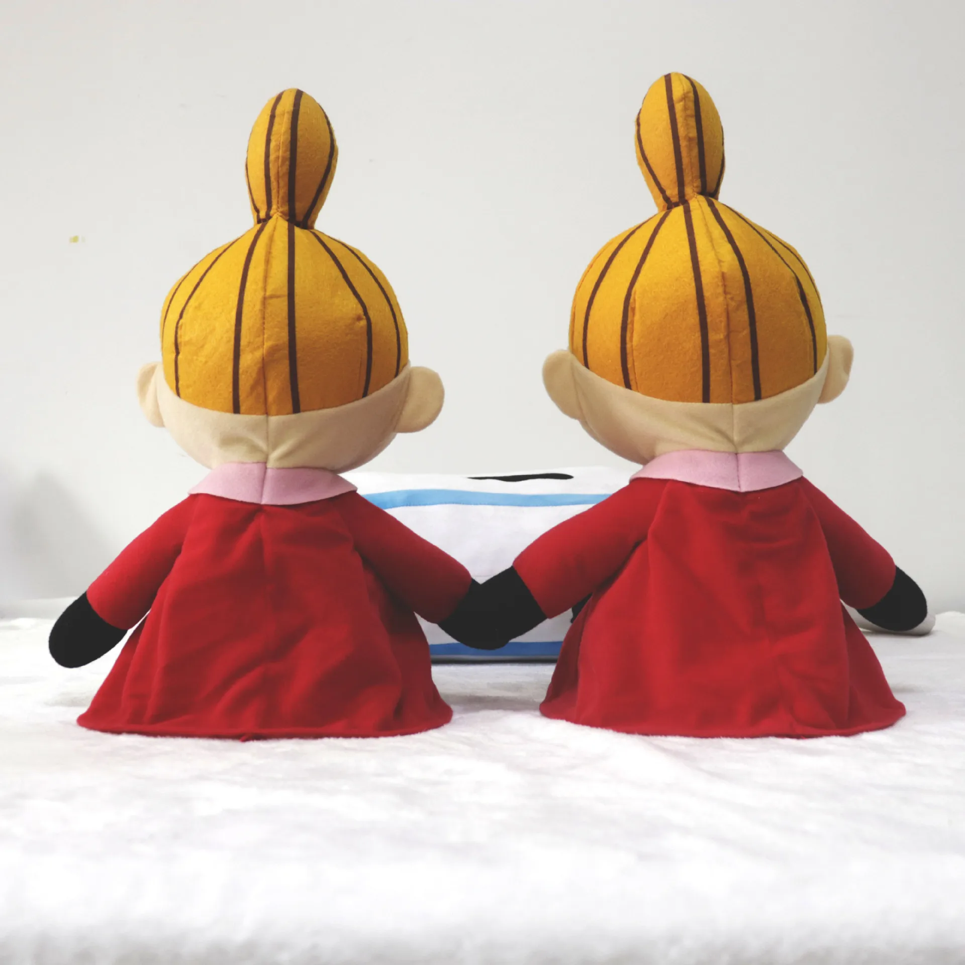 48 см Muumi Little My Resin Action фигурка плюшевая игрушка Hippo family Подлинная кукла Moomin