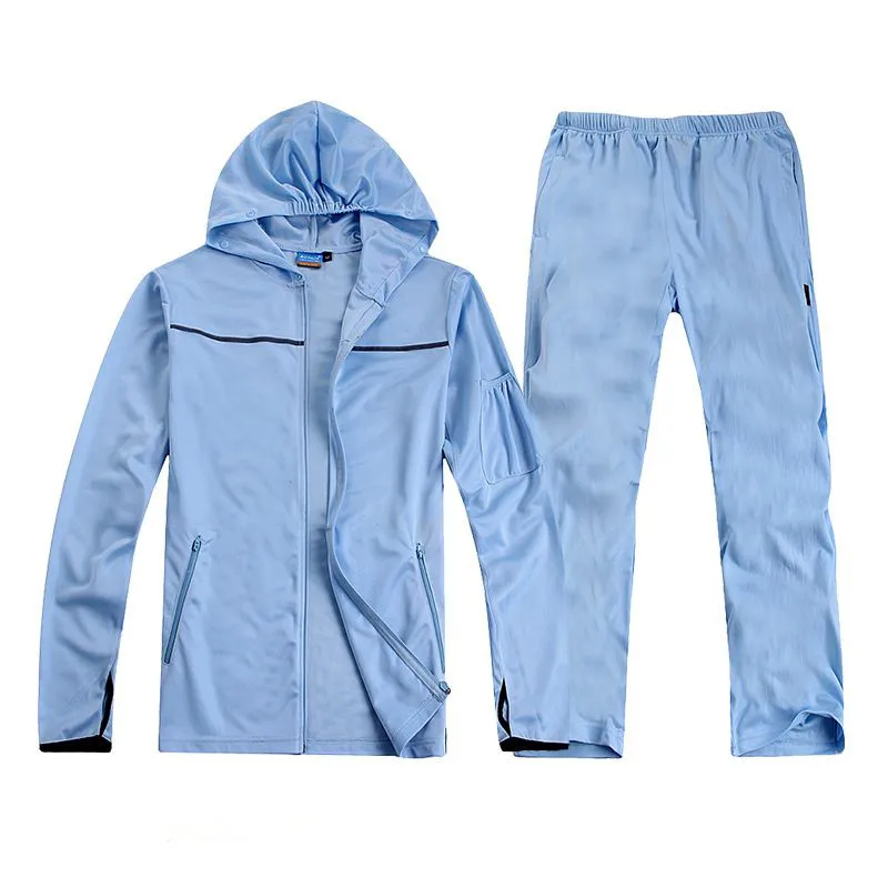 Outdoor fishing UV protection quick dry breathable thin jacket pants