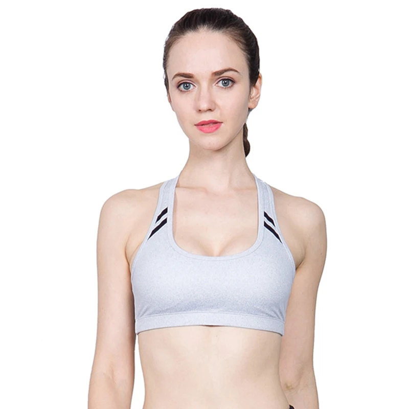 2017 Workout font b Sport b font Bra Bh Gym Comfortable Breathable Short Tank Top Women
