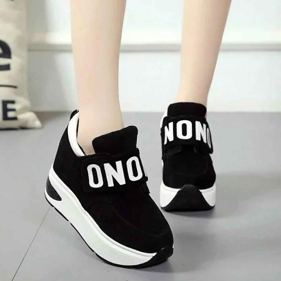 

MHYONS Spring And Autumn New thick-soled Women Shoes Muffin thick-soled Korean Student Casual Shoes Fashion Wild Women Shoes