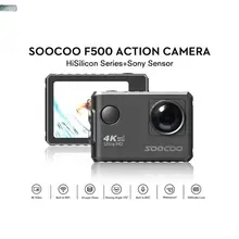 Новинка HDMI lcd дисплей Спортивная камера SOOCOO F500 4K wifi экшн Спортивная камера Ультра HD Водонепроницаемая подводная DV видеокамера r25