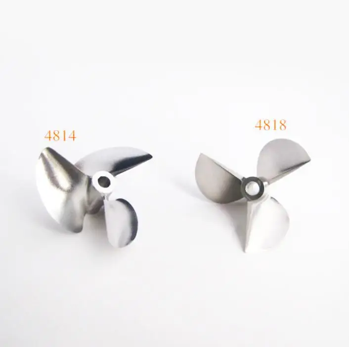

4.76x48mm 3-Blades CNC Propeller for RC Electric/Methanol/Racing boat O yacht model 7075 Aluminium alloy RC Boat CW/CCW