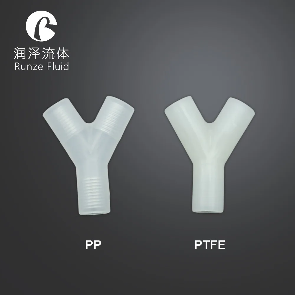 

Standard Female Y Plastic Fittings Easy Replace Tubing