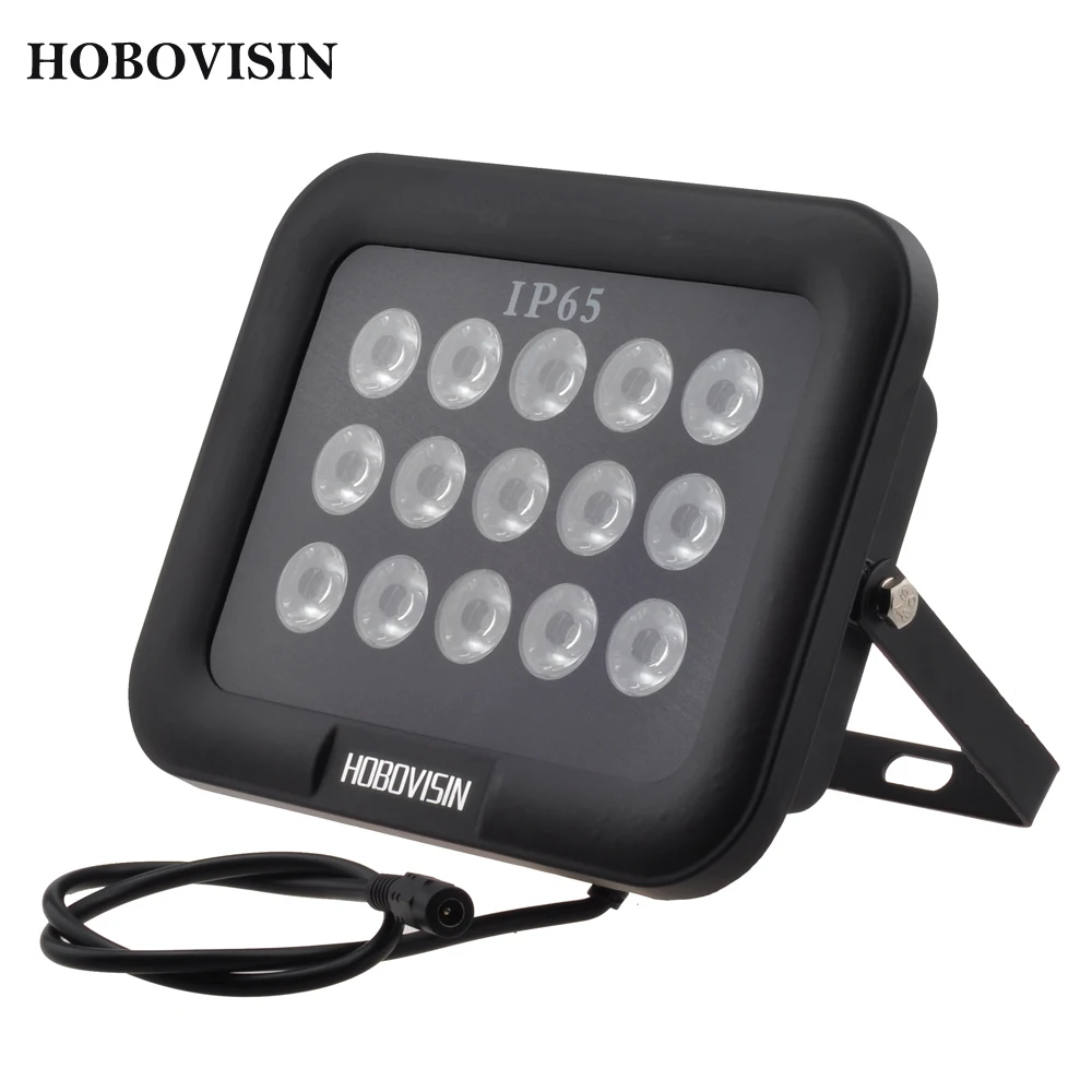 HOBOVISIN new black CCTV 15PCS IR LEDS Array illuminator infrared IP65 850nm Waterproof Night Vision for surveillance camera