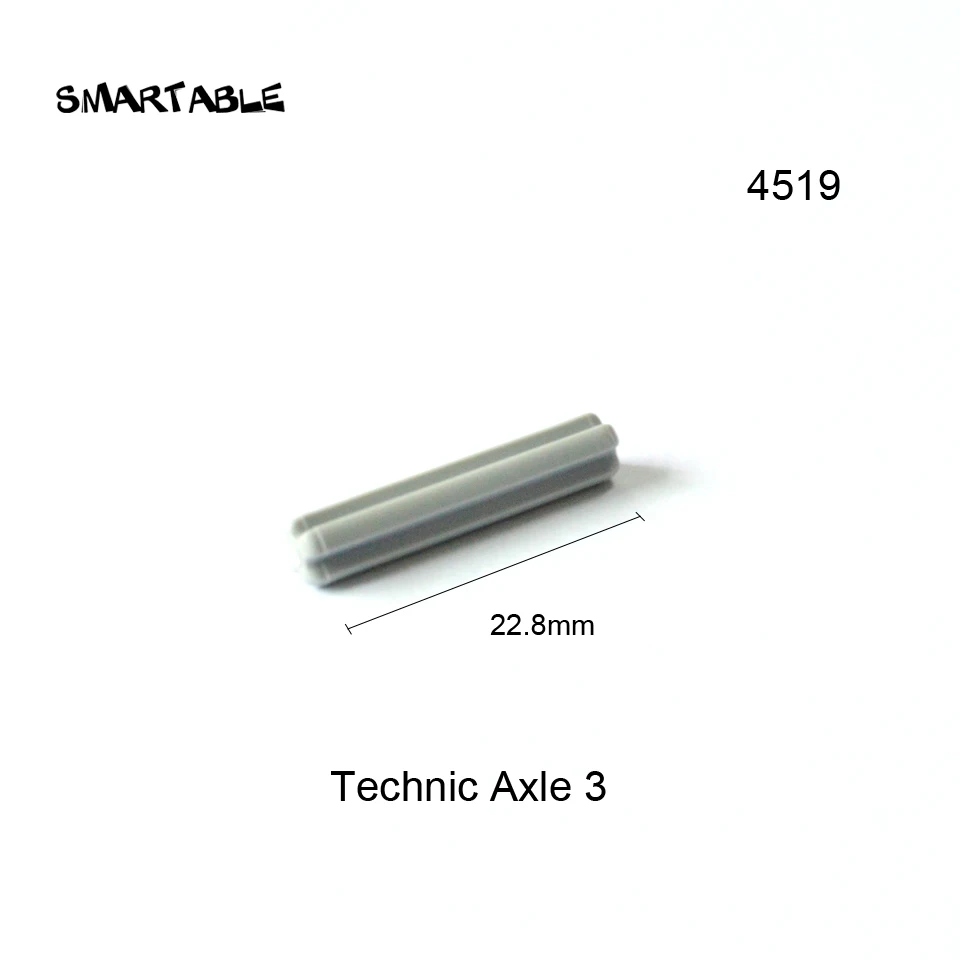 Smartable Technic Axle MOC части строительного блока игрушки Совместимые все бренды technic 32062/4519/3706/3707/3708/6587/24316/87083 игрушки