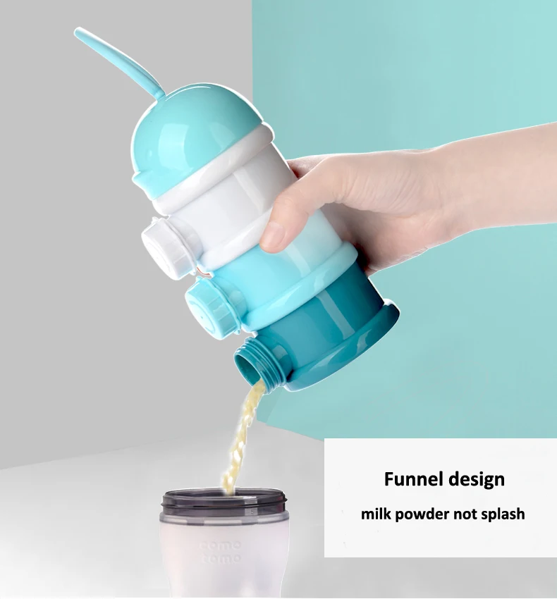Milk Formula Powder Box Portable baby food storage container PP food-grade safe material 15