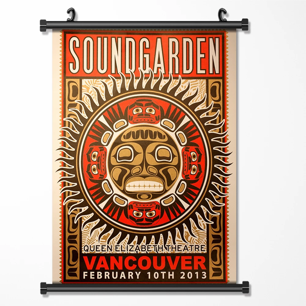 

Psychedelic Rock Soundgarden Frameless Art Canvas Painting Poster Print Wall Art Picture Wall Painting Hanging Poster Home Decor